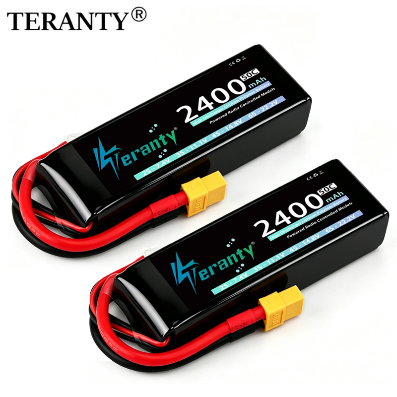 Drone Battery 3S - TERANTY 3S 2200/2400/2600mAh リポバッテリー 11.1V 50C