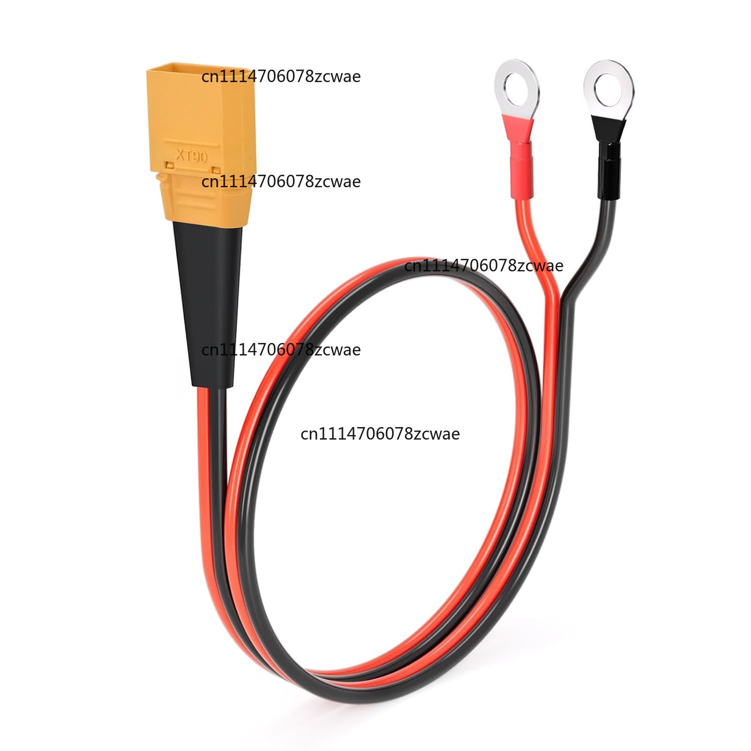 Drone Battery Connector - ZOCI-XT90 - Oリング端子ケーブル 10AWG オスコネクタ 2フィートワイヤー