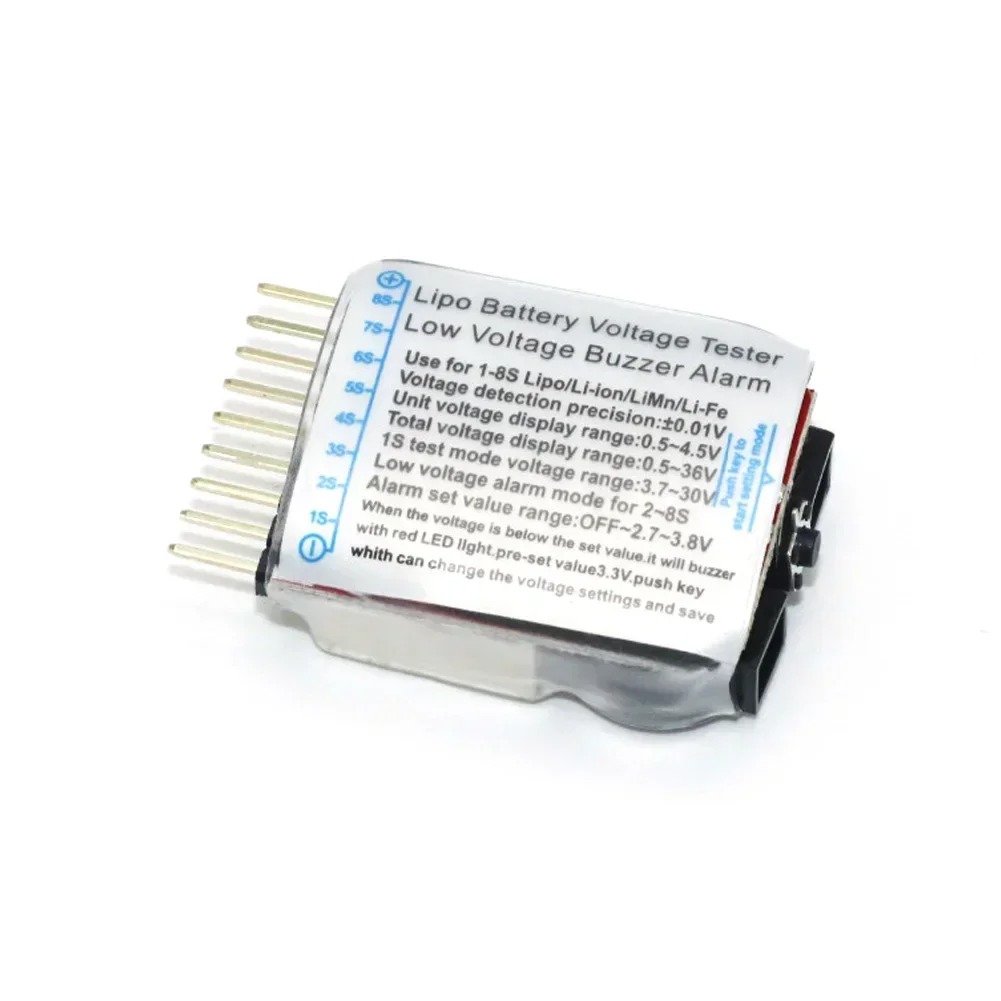 NEEBRC 5 個 1S-8S LED リポバッテリー低電 - Drone Battery Alarm のレビューと価格