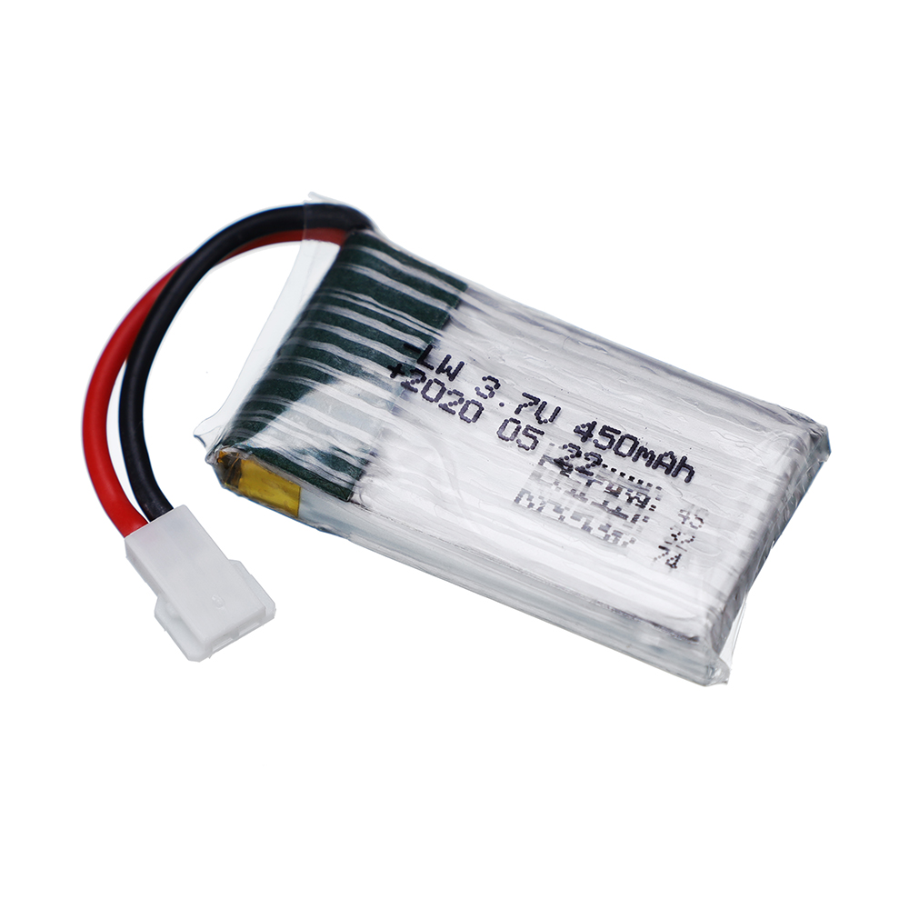 802035 LiPo バッテリー 3.7V 450mAh  - Drone Battery Bag のレビューと価格
