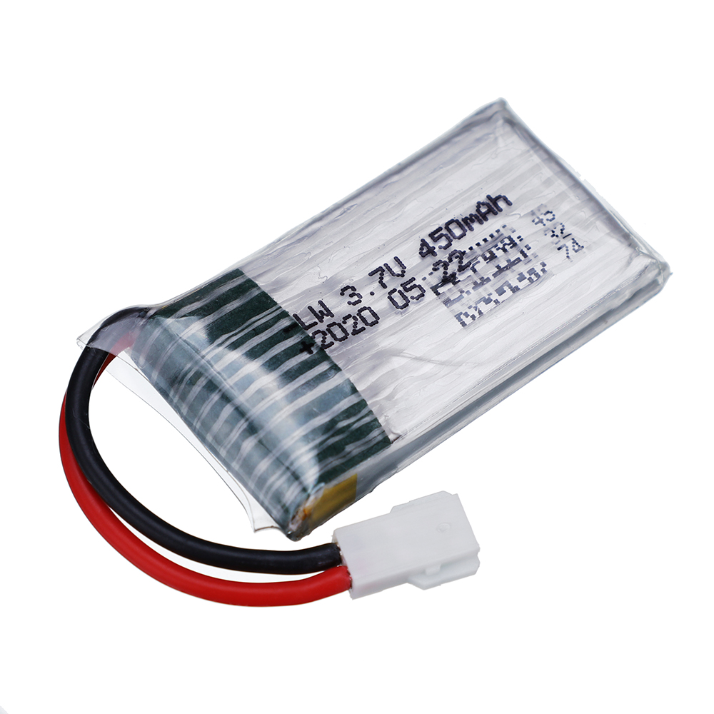 802035 LiPo バッテリー 3.7V 450mAh  - Drone Battery Bag のレビューと価格