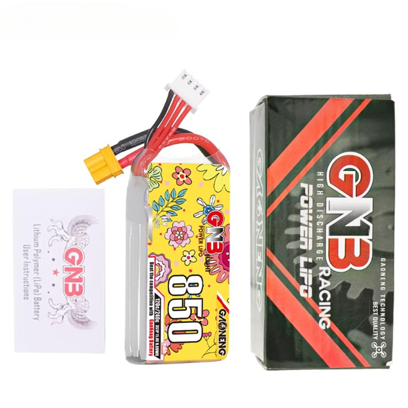 1 個の新しい GNB LiHV 3S 11.4V 850m - Drone Battery 3S のレビューと価格