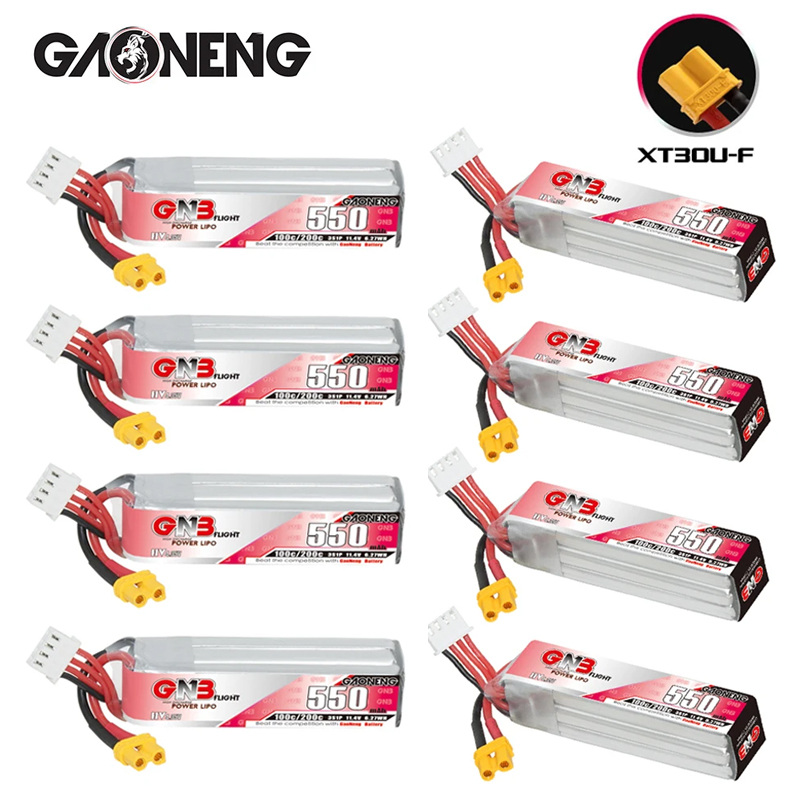 GNB HV 11.4V 550mAh 100C/200C  - Drone Battery 3S のレビューと価格