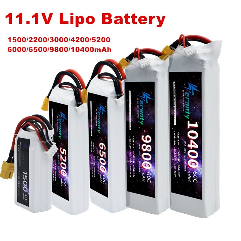 3S 11.1V リポバッテリーディーンズ XT60 150 - Drone Battery 4S のレビューと価格
