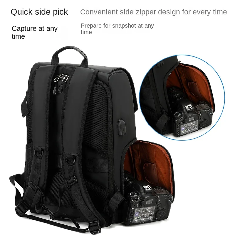 防水デジタル一眼レフカメラバックパック屋外大容量多機能17イ - Drone Battery Bag のレビューと価格