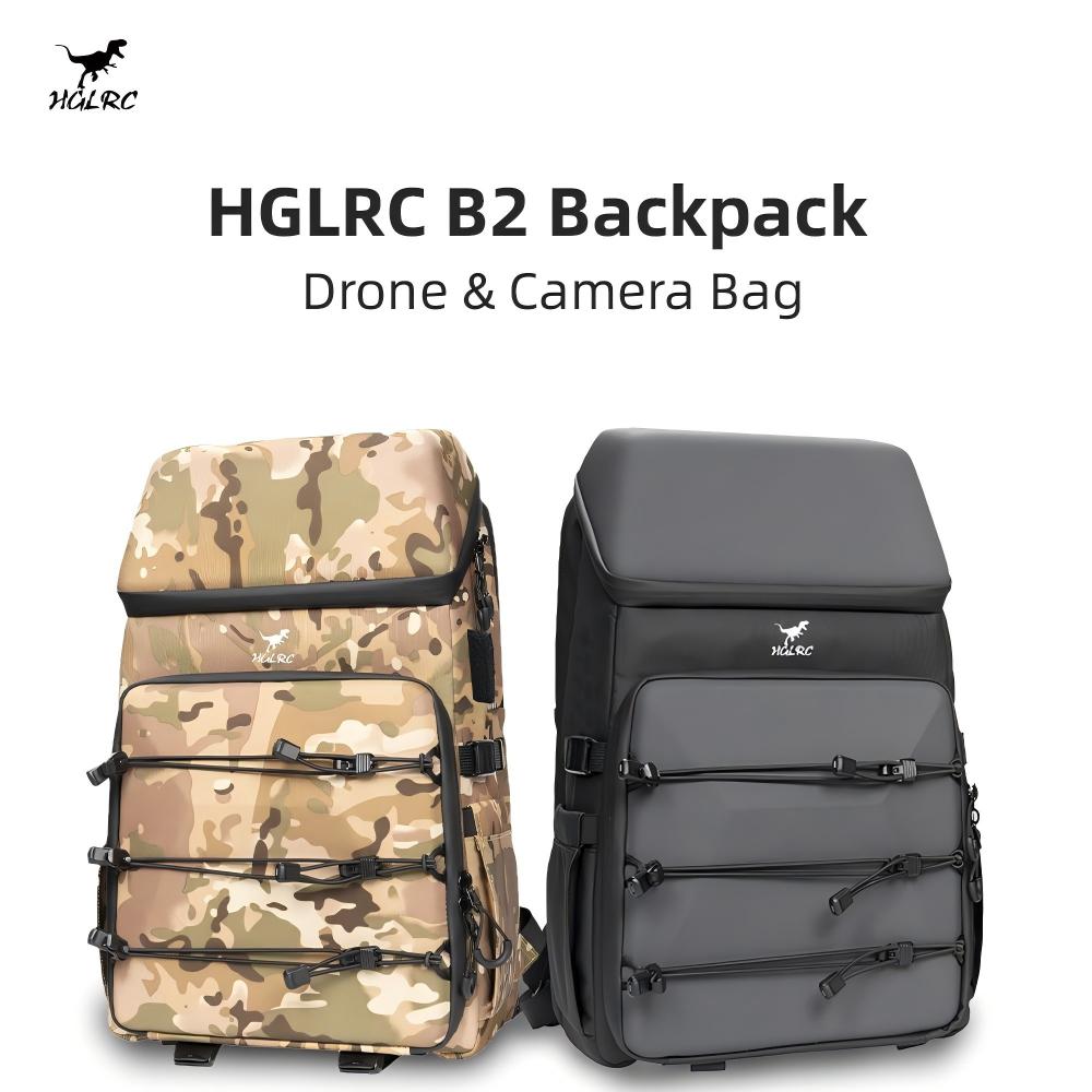 HGLRC B2 ドローン＆カメラバックパック - 47X2 - Drone Battery Bag のレビューと価格