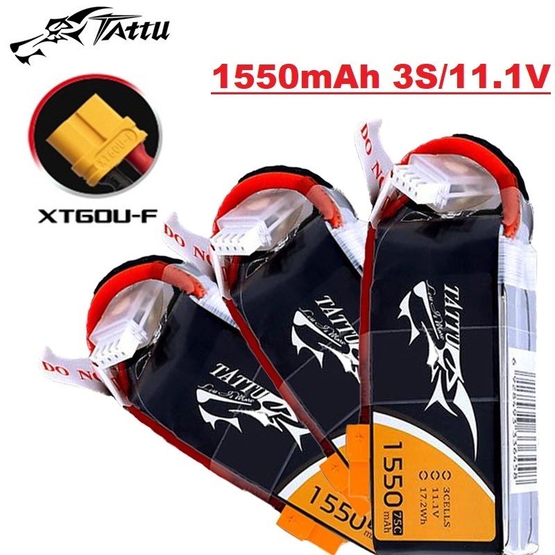 Tattu-ドローン用バッテリー,rcopterリモートコン - Drone Battery 3S のレビューと価格